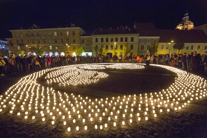 „Už gyvybę“ akcija Vilniuje, 15min.lt nuotr. 