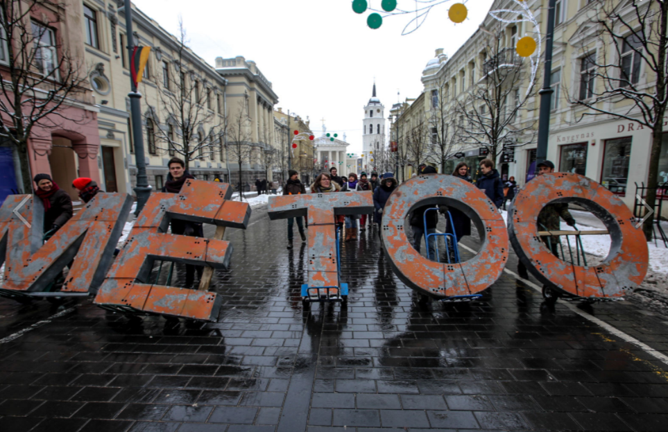#MeToo judėjimui palaikyti skirta kovo 8-osios eisena Vilniuje, 15min.lt nuotr.