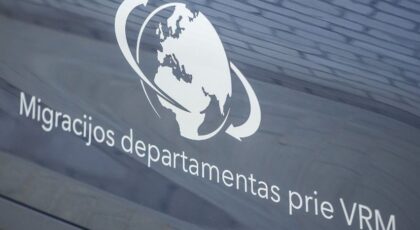 Migracijos departamento logotipas, Migracijos departamento nuotr.