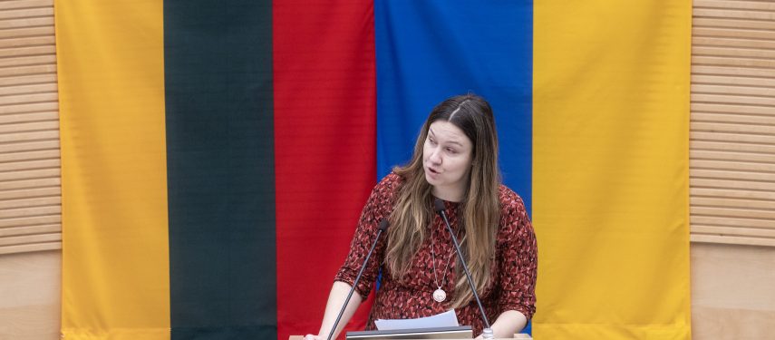 Rugilė Butkevičiūtė, lrs.lt nuotr.