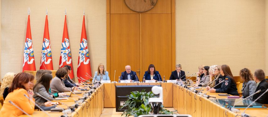 Diskusija „Apsaugos nuo smurto artimoje aplinkoje mechanizmai: trumpalaikės ir ilgalaikės apsaugos užtikrinimas“, Ūla Liškevičiūtė / Seimo kanceliarijos nuotr.